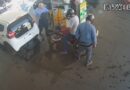 Dupla rouba posto em Ourinhos, troca tiros e abandona moto na fuga